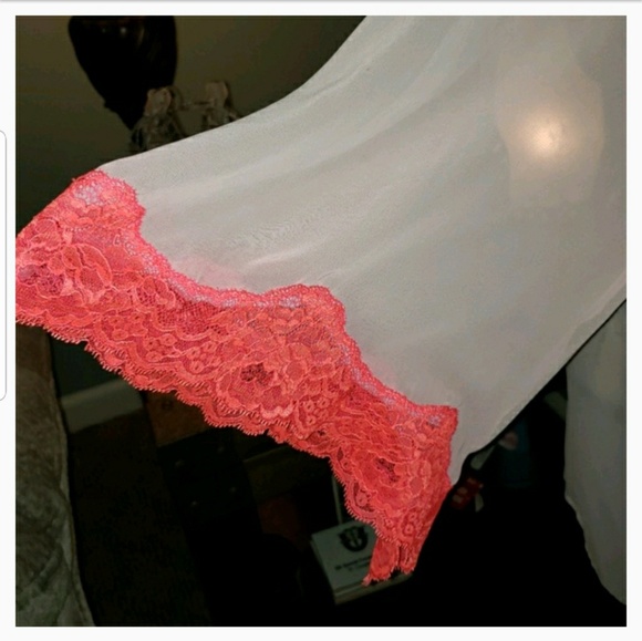 New Victoria's Secret Sheer Lace Kimono Robe - Picture 3 of 9